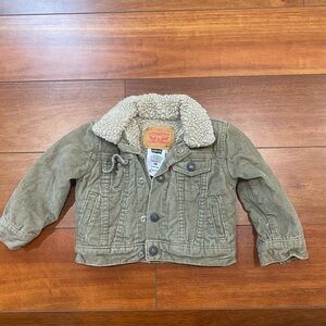 Levis - Beige Corduroy Jacket - Infant / 12 Months